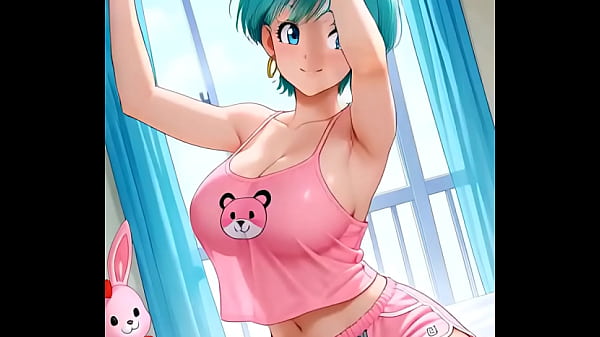 Bulma es pura energ&iacute;a al levantarse de la cama