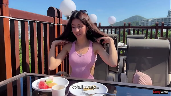 Play MP4 - Picked up a sad girl in a hotel and pleased her with hard fucking and cum on her face