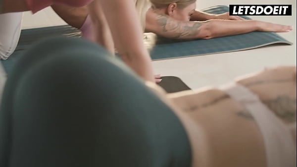 Play MP4 - Kiara Lord&comma; Angelica Heart and Monika Fox Reach Multiple Orgasms after Yoga Session - A GIRL KNOWS