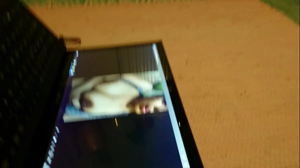 Spreading my creamy hot cum on nicki'_s face n boobies