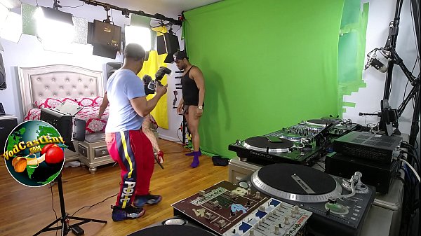 Play MP4 - Part &num;6 - BTS - Queen Rogue gets on her knees to suck a BBC