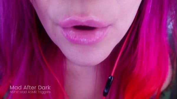 ASMR OhGlory Lens Licking Mouth Sounds