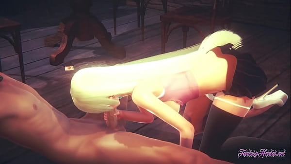 Seven Deadly Sins Hentai 3D - Elizabeth Liones Blowjob_& Fucked