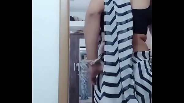 Saree wearing sonupujara 