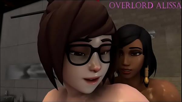 Overwatch Interracial Pharah & Mei 