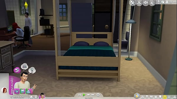 The_Sims 4 adulto um Homem para_uma mulher gostosa