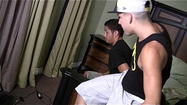 Tatted Latinos fucking rough 