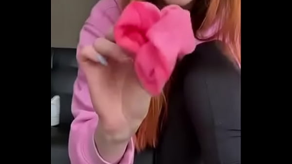 Redhead mistress dirty socks foot joi