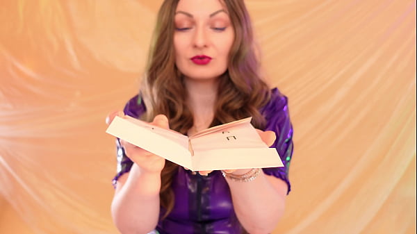 slowly teasing in surgical gloves unpacking process nurse doctorlatex gloves ASMR hot MILF