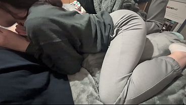 Gostosa De Cabelo Ruivo Faz Boquete Delicioso