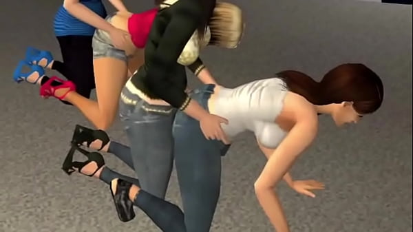 Lesbian LapDance Dry Hump_Grindingon Eachother lap dance