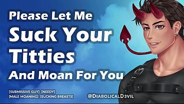 Nonton I Love Sucking Your Tits And Moaning For Your Ears To Hear, This Feels So Good Suckling Your Breasts And Moaning Like A Submissive Guy || Msub Tit Sucking And Moaning || Diabolical D3vil thumbnail