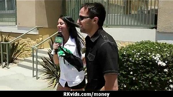 Sexy wild chick gets paid to fuck 4