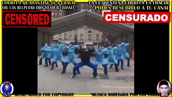 CORONAVIRUS CENSORED CENSURADO