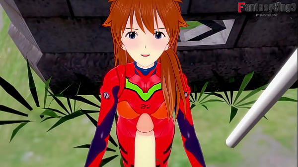 Play MP4 - Asuka Langley Soryu having sex blowjob and fucking pov &vert; Neo Genesis Evangelion