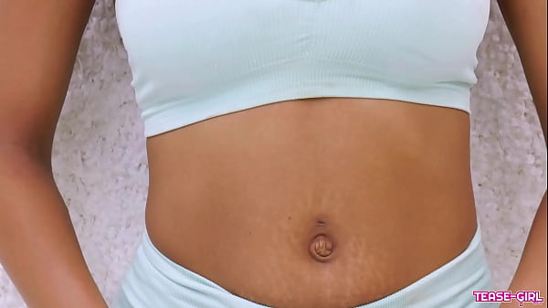 Stunning brunette model seduce the producer 