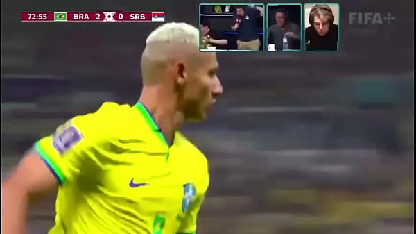 RICHARLISON FUDENDO BONITO A S&Eacute_RVIA NA ESTREIA DA COPA 2022