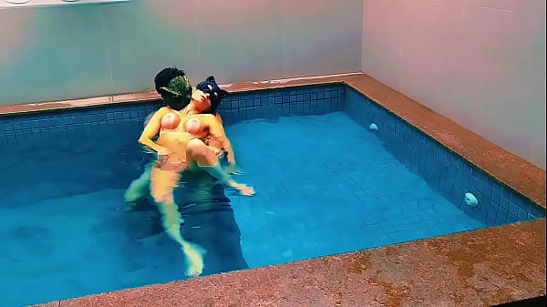 I tore up this tasty pussy in the pool