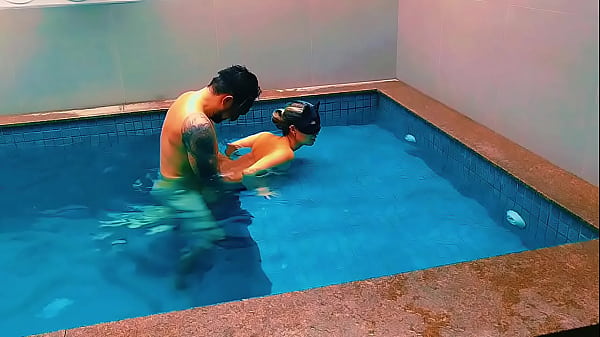 I tore up this tasty pussy in the pool