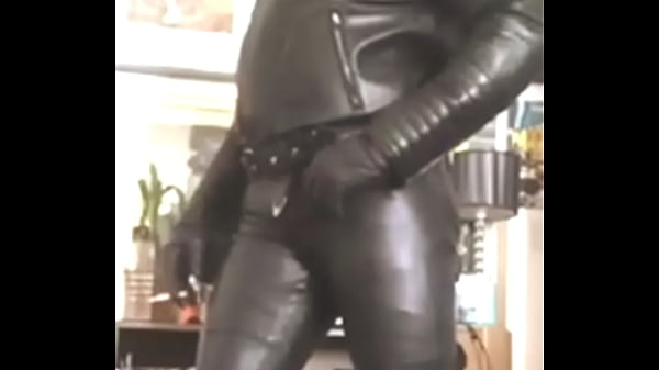 Black Leather Muscle Dad Fetish Scenes