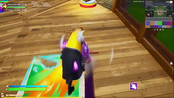 Banana fudendo at&eacute; o talo o homem roxo fortnite