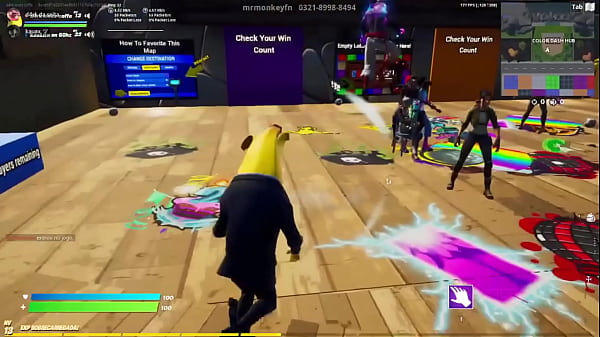 Banana fudendo at&eacute; o talo o homem roxo fortnite