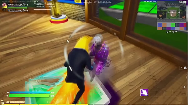 Banana fudendo at&eacute; o talo o homem roxo fortnite