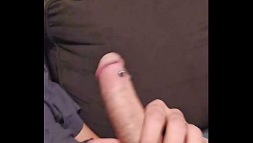 Nonton Big Pierced Cock Cum thumbnail