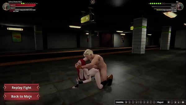 Johnny Walker Black VS Illia (Naked Fighter 3D)