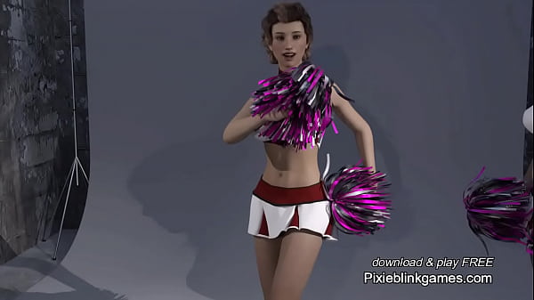 The_Professor x ray_camera cheerleader photoshoot