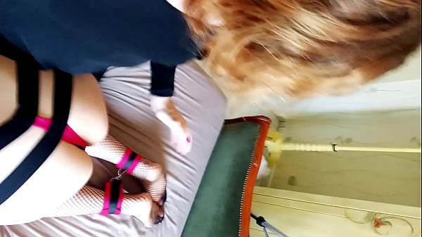 Hot Trans Spanked And Tied By A Queer Trans Redhead thumbnail