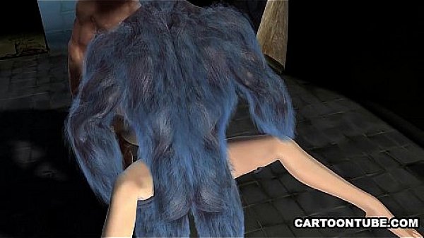 Busty 3D cartoon babe gets double teamed in a jail cell 