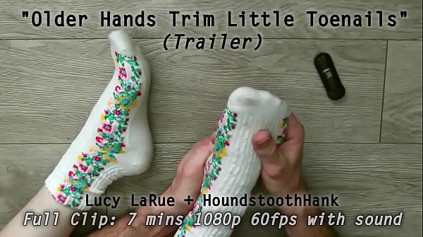 Nonton Older Hands Trim Little Toenails thumbnail
