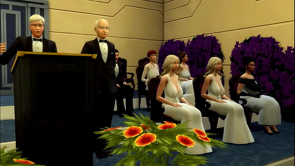 Sims 4 a retired gentlemen gives an advanced university course in sex