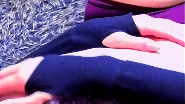 Play MP4 - Trans Girl in Hockey outfit plays with Herself