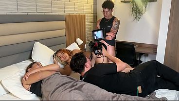 Behind The Scenes With Thiago Lopez, Celeste Alba, And Daniela Gomez In &ldquo;threesome With My Girlfriend And Her Best Fri thumbnail