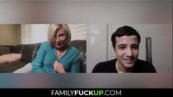 FamilyFuckUP com Whore_Strip and Masturbates for her Favorite Grandson_Payton Hall Ricky Spanish