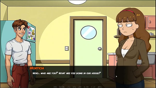 Portal porn demoniums parody hentai game ep 1 morty's sister squirting in the shower 