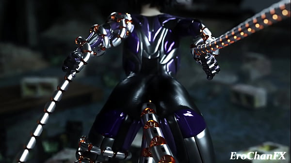 Play MP4 - Battle angel Alita with mechanical tentacl