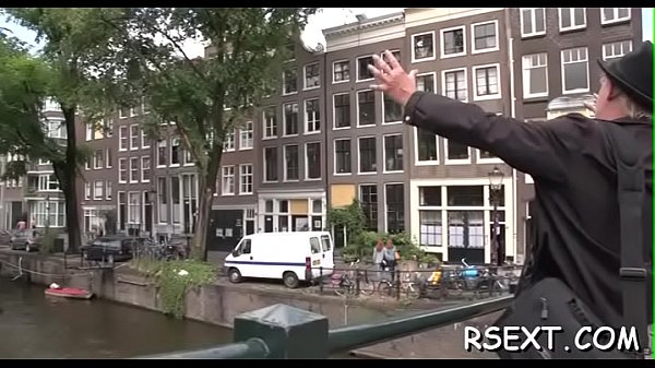 Large titted wench takes the bone 