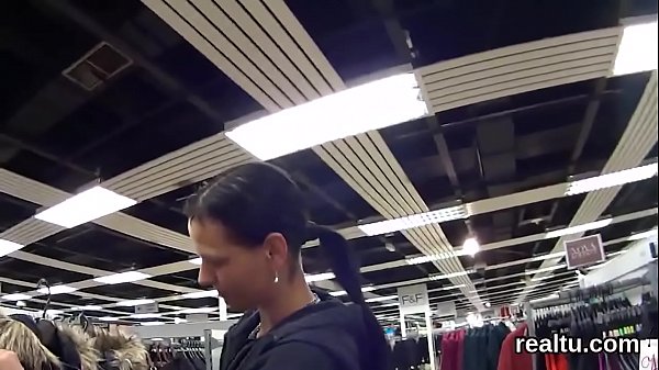 Exquisite czech chick gets teased in the mall and screwed in pov 