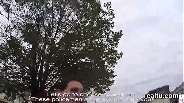 Exquisite czech chick gets teased_in the mall and screwed_in pov