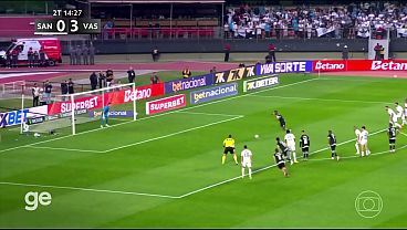 Vasco da gama x santos 6x0 