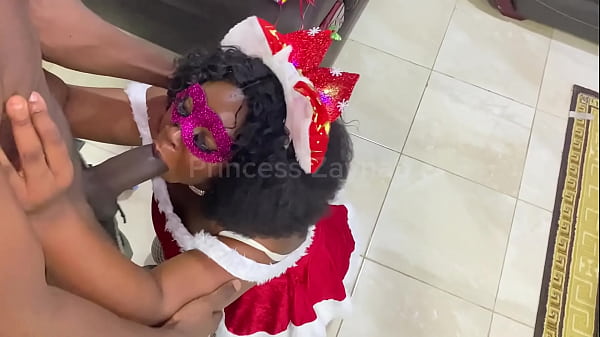 Merry Christmas With Zaynab As Mrs. Santa Claus Gets Fucked Hardcore By Monster Black Dick From Xmas Gift Box (Full Video On RED & Sheer) 