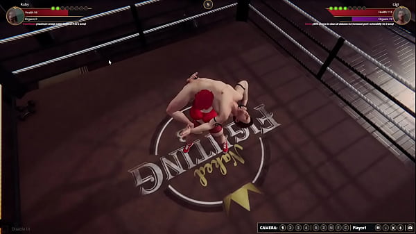 Ruby vs gigi {nf3d video game fighting rough sex}