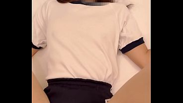 【素人個人撮影】人妻に体操服とブルマを着せてハメ撮り video thumbnail