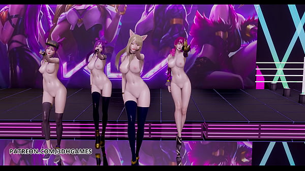 Mmd girlsday something strip dance