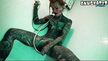 Teen's shower wand solo session 