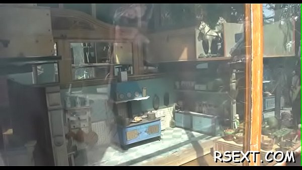 Babe gets mouth fucked 