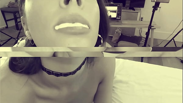 Tru kait trying on anal butt plug 